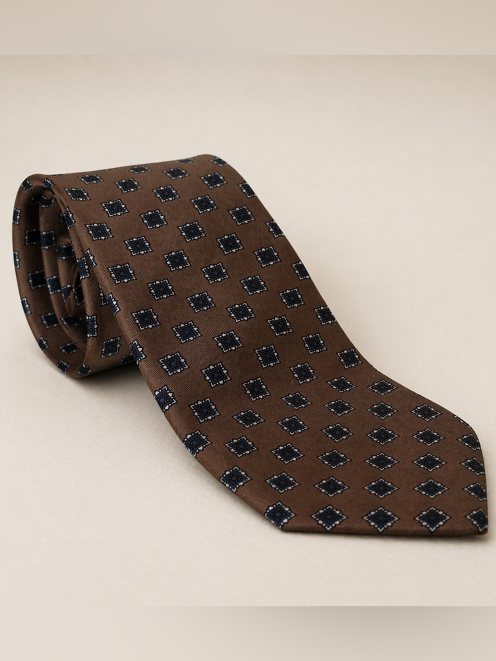 Givenchy Gentleman Paris Brown Neck Tie